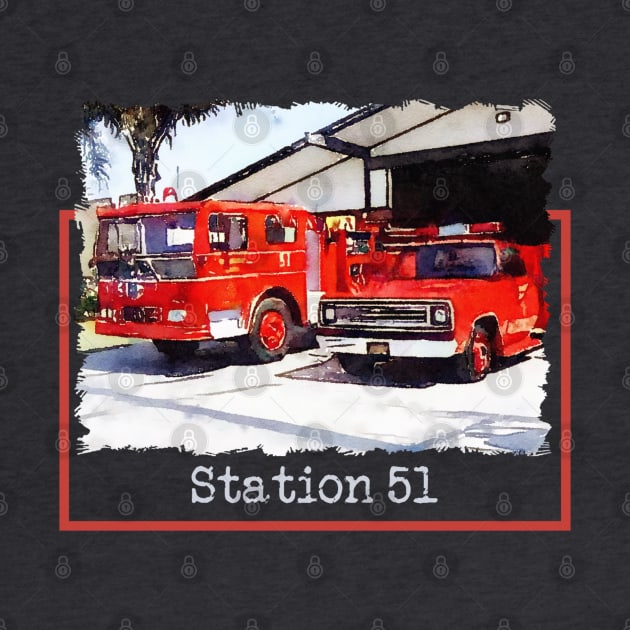 Station 51 Fire Department by Neicey